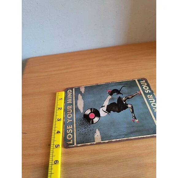 Metal Tin Sign Painting Poster Durable Plaque Cafe Bar Room Wall Art Decoration - Picture 4 of 4